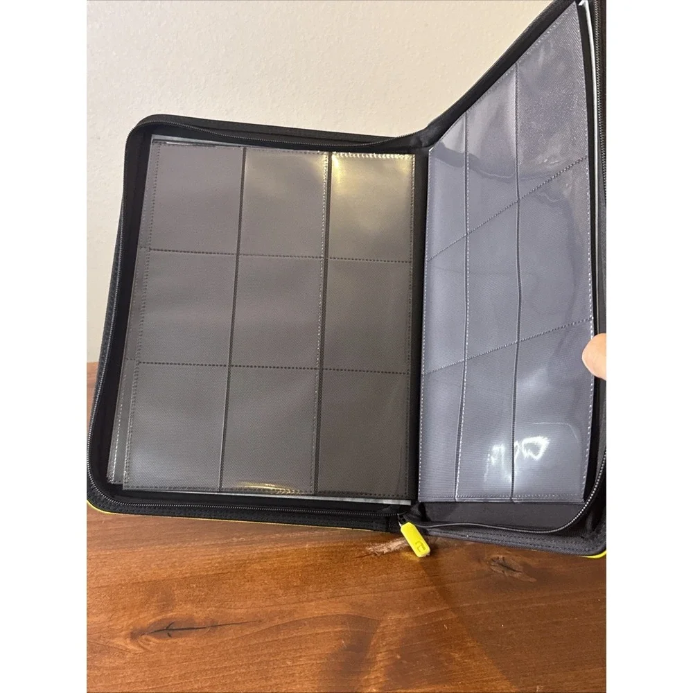 Vault X - 9-Pocket Exo-Tec® Zip Binder - Yellow